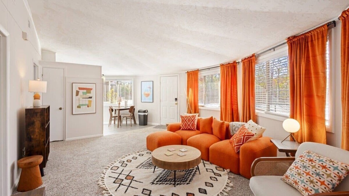 West End House | Groovy Getaway with Fenced Yard