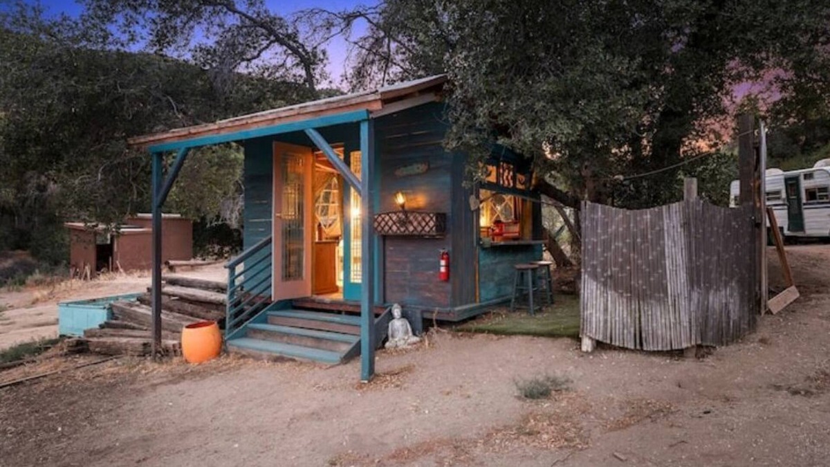 Leona Valley House | Groovy Little Patchwork Cabin