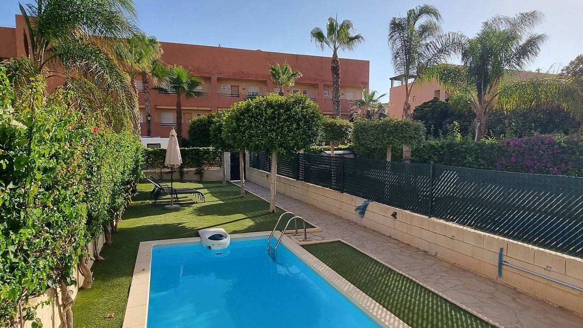 Vera Beach Apartment | Ground floor apartment with garden and private pool, next to beach, WIFI