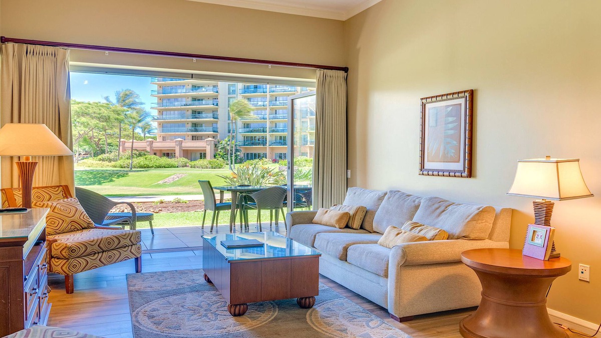 Honokowai Condo | Ground Floor Luxury, Perfect Family Spot, Quiet Lanai to Pool/Beach in 1 Minute!