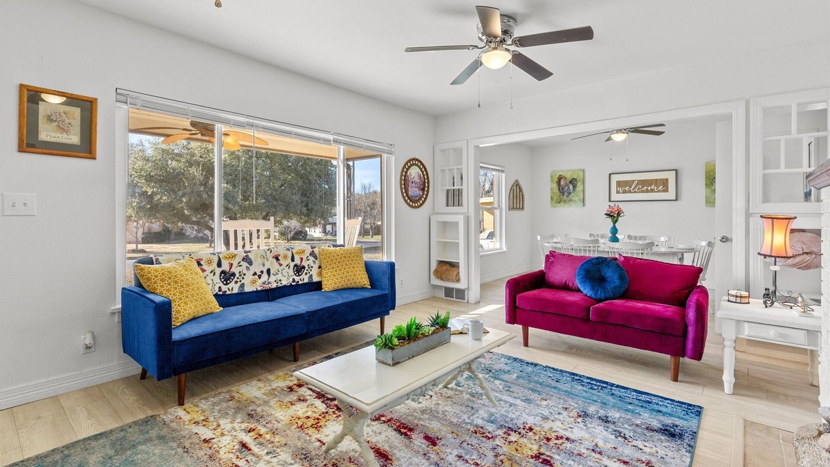 Abilene House | Group Friendly Haven with Multiple Dining Rooms