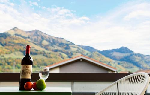 Neirivue Apartment | Gruyère Alpes Appartement 3 chambres BBQ Parking