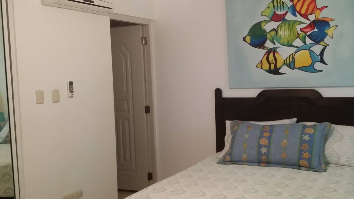 El Batey Apartment | Guest-friendly Apartment With Large Pool In Downtown Sosua, With WiFi, Cable TV