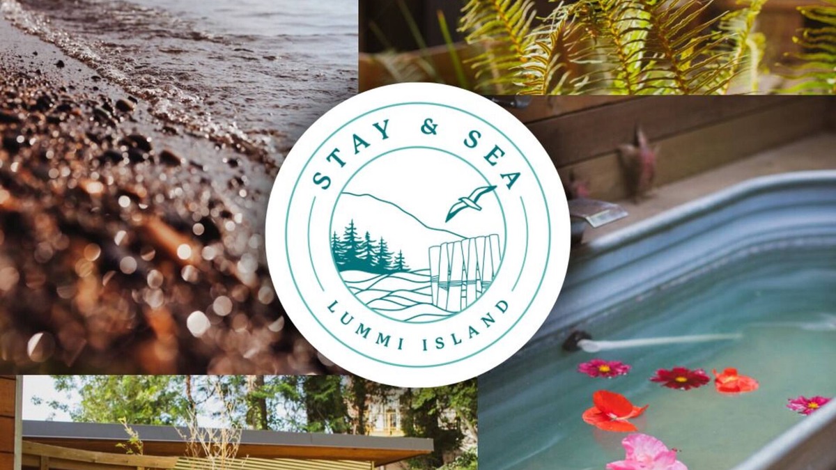 Lummi Island House | Guesthouse-Outdoor Kitchen & Tub
