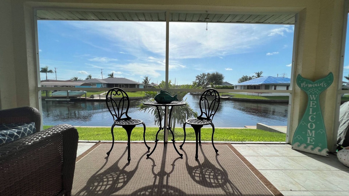 Caloosahatchee House | Gulf Access Waterfront Large One or Two Bedroom In Law Suite