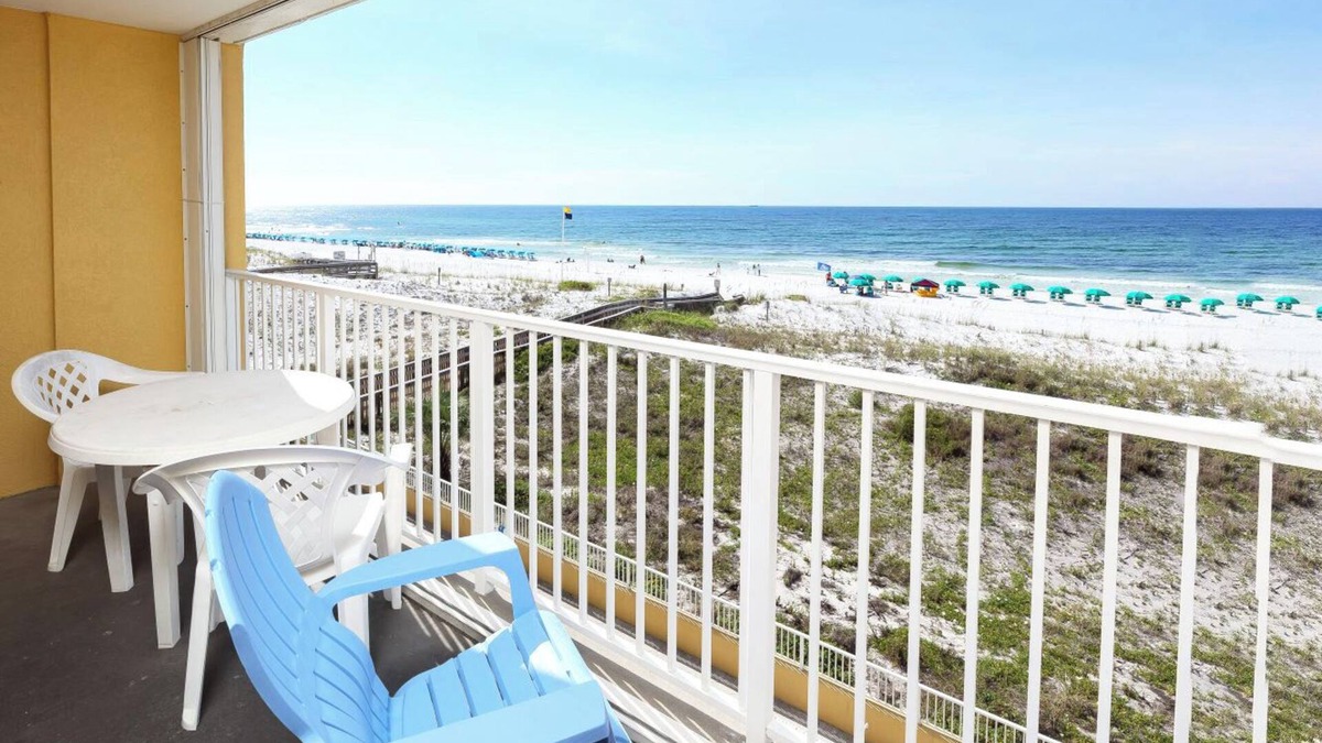 Fort Walton Beach Condo | Gulf Dunes 306 Amazing Direct Ocean View, 3rd Floor Beach Condo, Tennis, Free Beach Service
