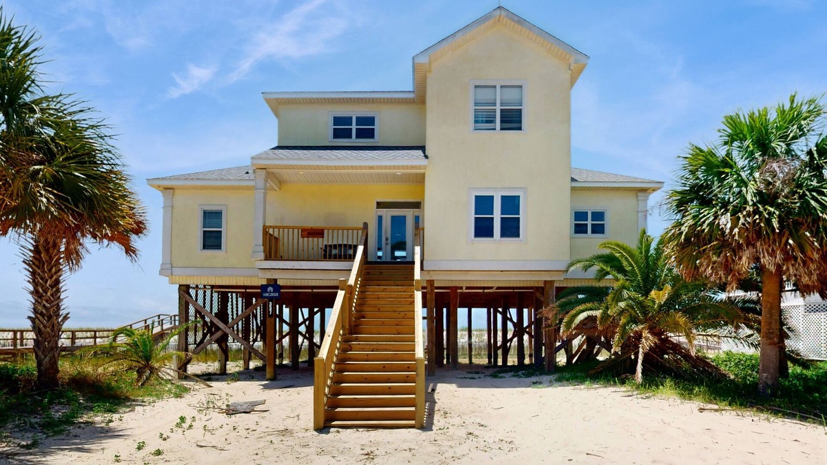 Audubon Place House | Gulf-front home in a gated community w/easy access to the beach & amazing views