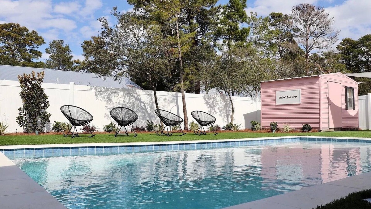 Gulfview Heights House | Gulfview Beach Escape - Heated Private Pool, Beach Gear & 6 Seater Golf Cart