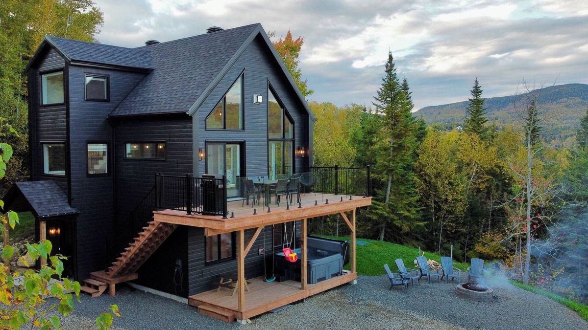 Saint-Joseph-de-la-Rive Ski Chalet | Hôtel à la maison - Mystik Charlevoix, spa et vue