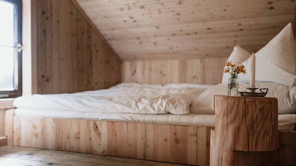 Frasdorf Cabin | Hütte 40qm, 2 Schlafzimmer, Küche, Garten, W-lan
