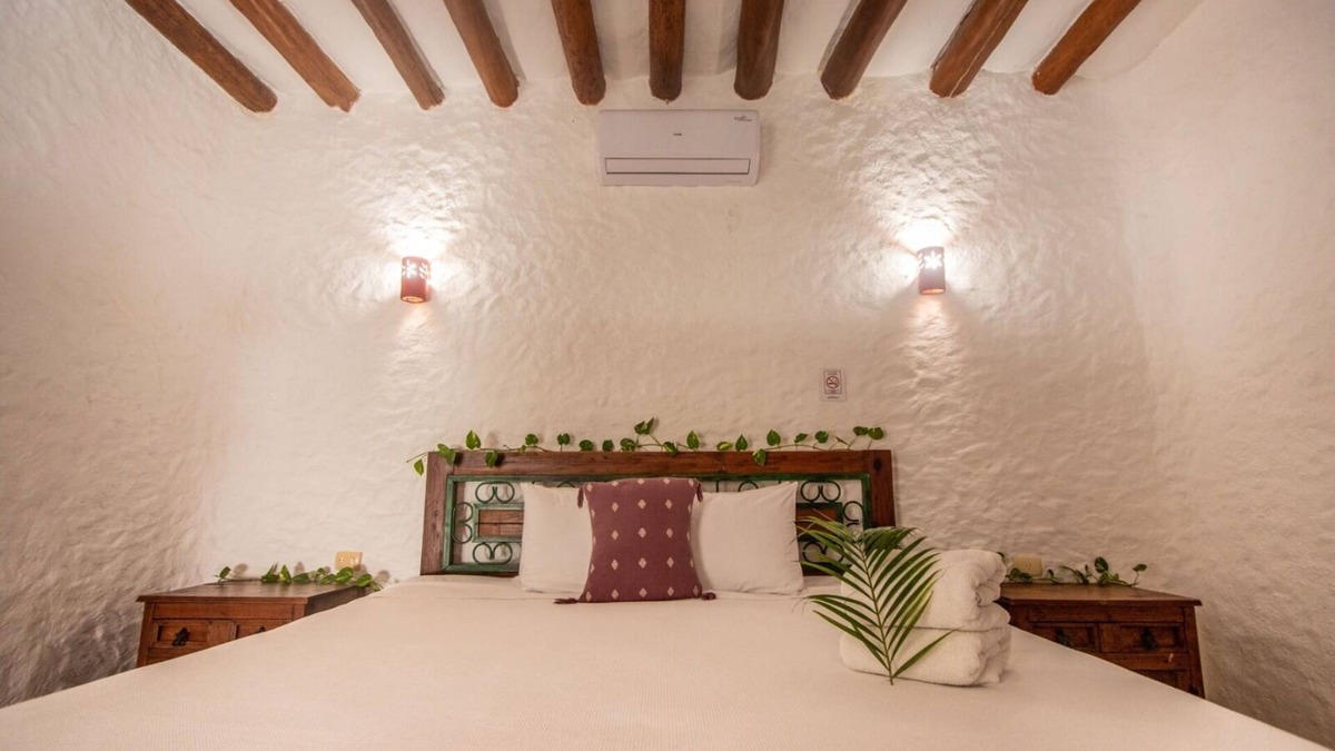 Isla Holbox Hotel | Habitación de 1 Cama Vista al Jardín con Desayuno Continental Incluido
