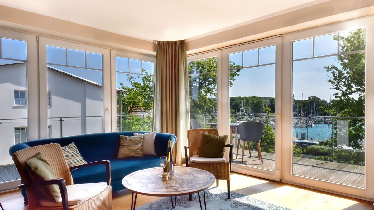 Lauterbach Apartment | Hafenblick apartment in Lauterbach: relax and enjoy