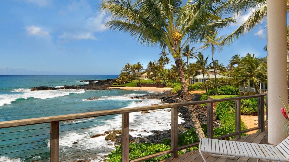 Poipu House | Hale Kilokilo By Parrish Kauai: stunning oceanfront views w/AC throughout! amaz