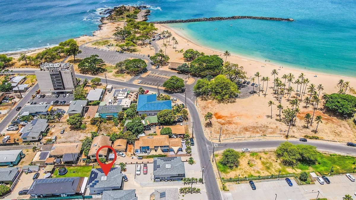Waianae Villa | Hale Piko 2 Private Rooms & Bath: 500 ft. from beach!