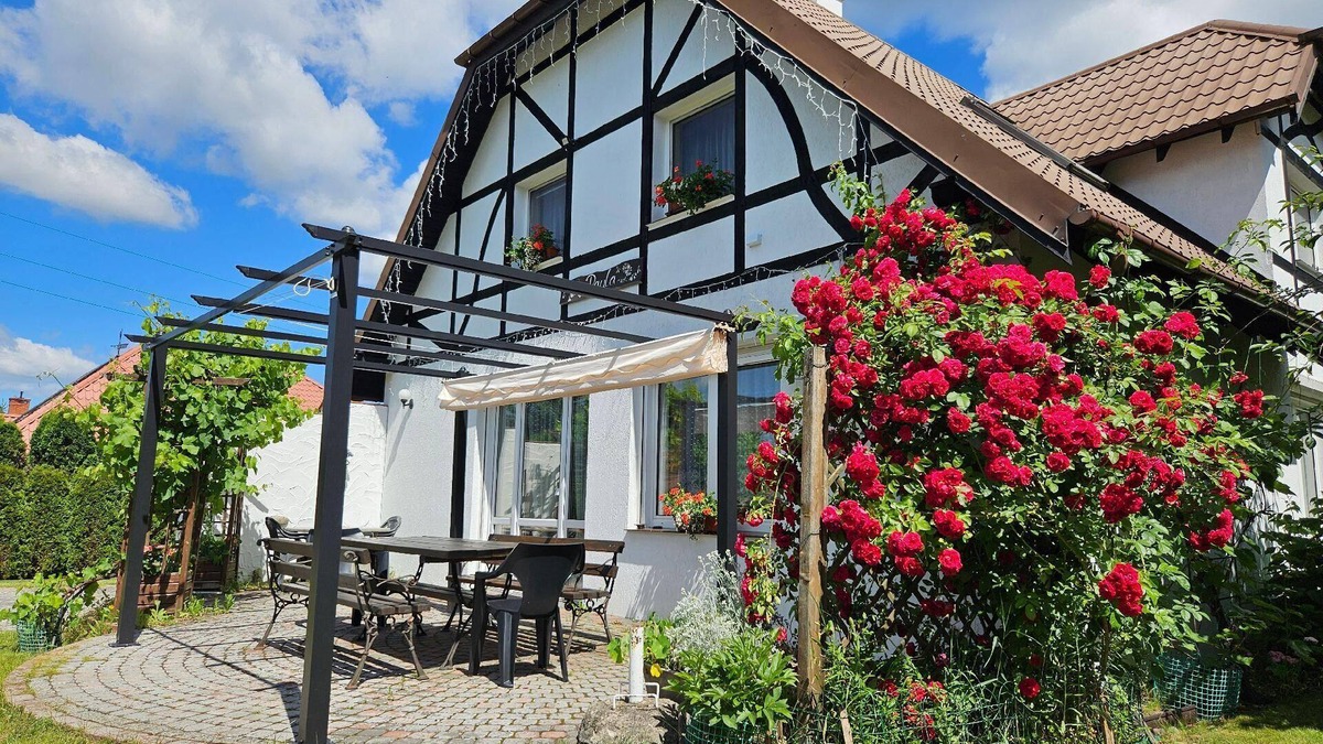 Stawiguda House | Half-timbered house "Paula" overlooking the water