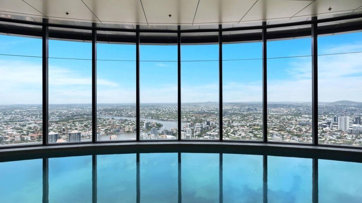 Brisbane Central Business District Apartment | Hamptons Retreat on Level 77 Skytower