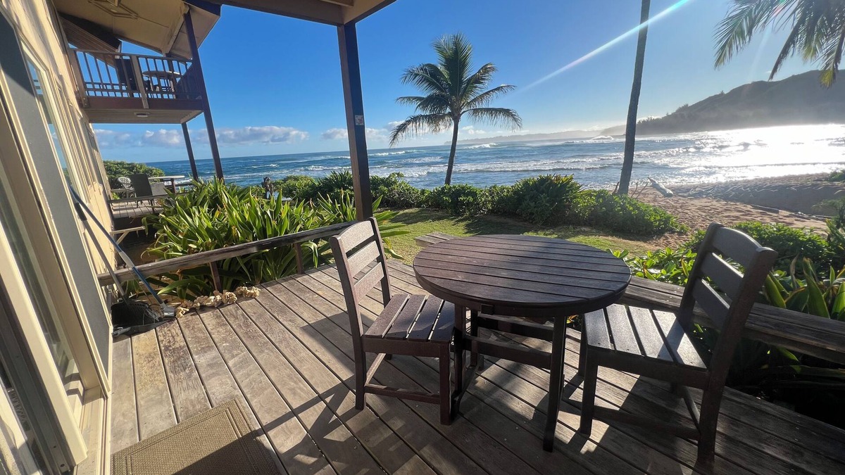 Wainiha Condo | Hanalei Colony Resort #G-1 - Ocean front condominium in Wainiha/Haena