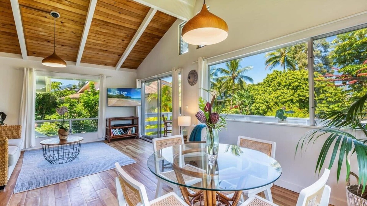 Hanalei Palms House | Hanalei Hideaway 2 Bedroom Home by RedAwning