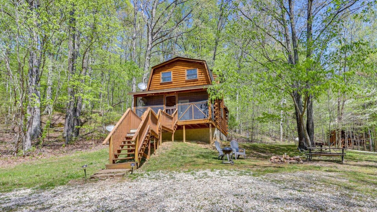 Taswell Cabin | Hansel & Gretel Cabin at White Oaks Cabins