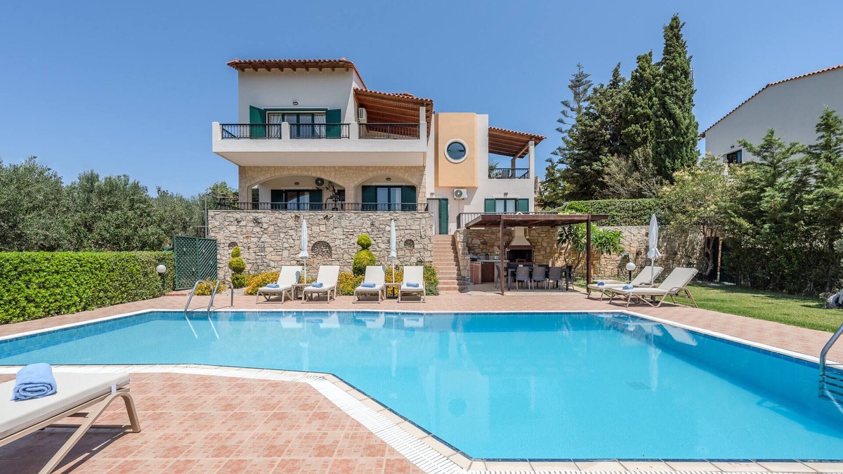 Rethymno Villa | Harmony family villa,Private pool,Near Rethymno