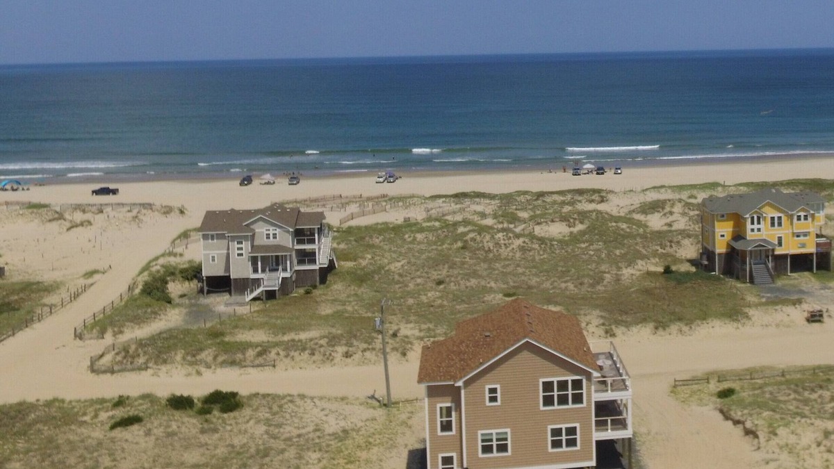 Carova Beach Cottage | Harper House now available for 3 night stays! Fantastic Views! 4x4 Required