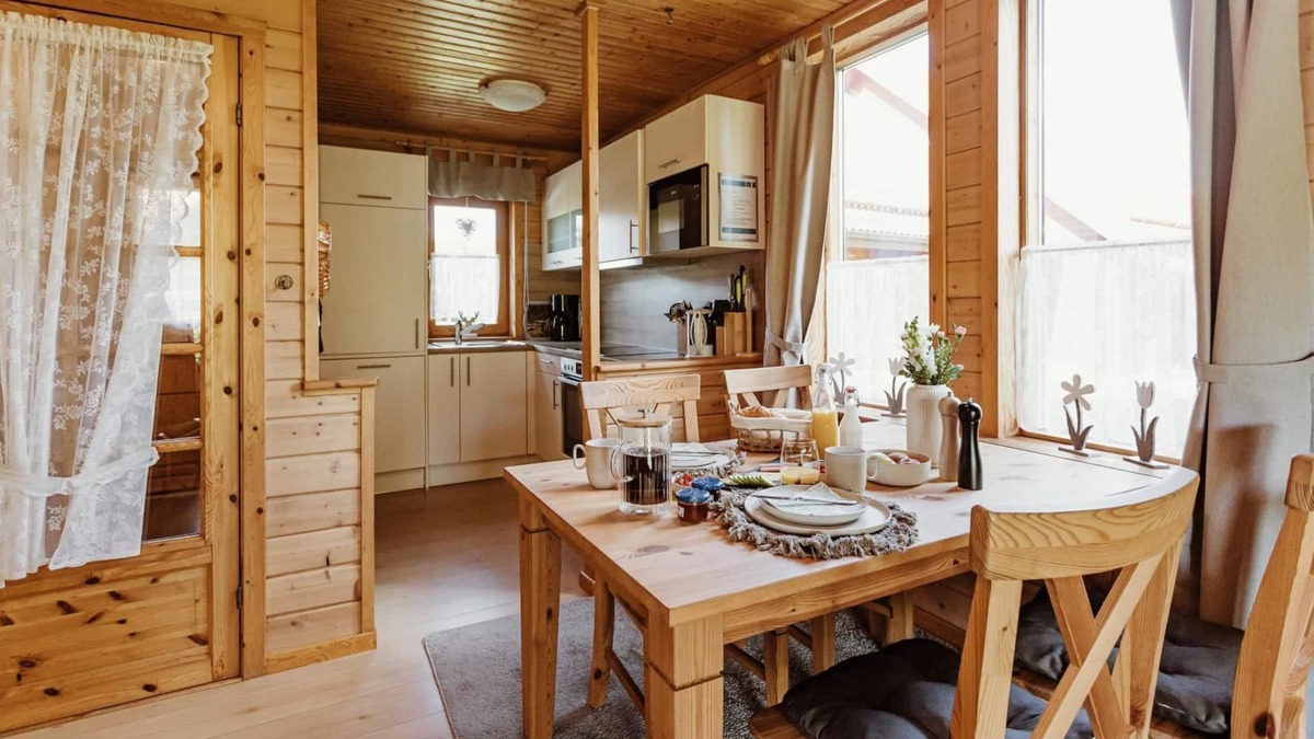Rotacker Apartment | HAS-55 - Beautiful wooden log cabin with good facilities (HT) - Naturerlebnisdorf
