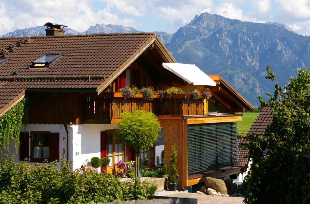 Rieden am Forggensee Apartment | Haus Bergblick