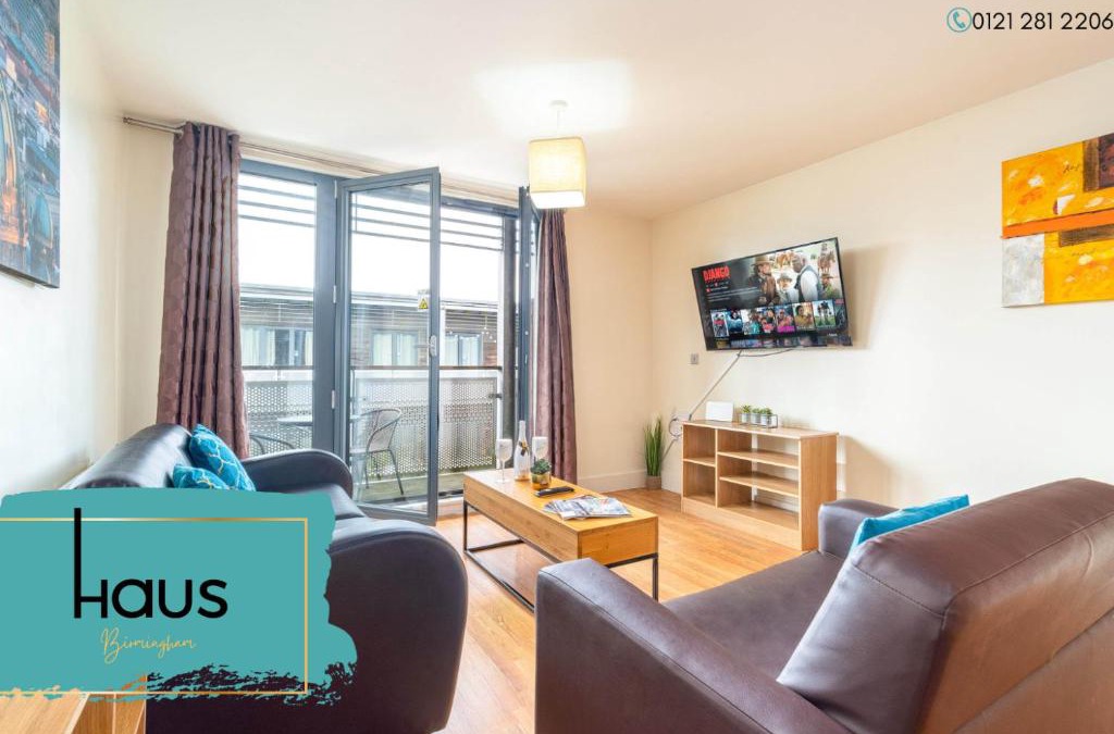 Theatreland Birmingham Apartment | Haus - City Centre 2 Bedroom Apartment - Balcony - Secure Parking - Arcadian - China Town