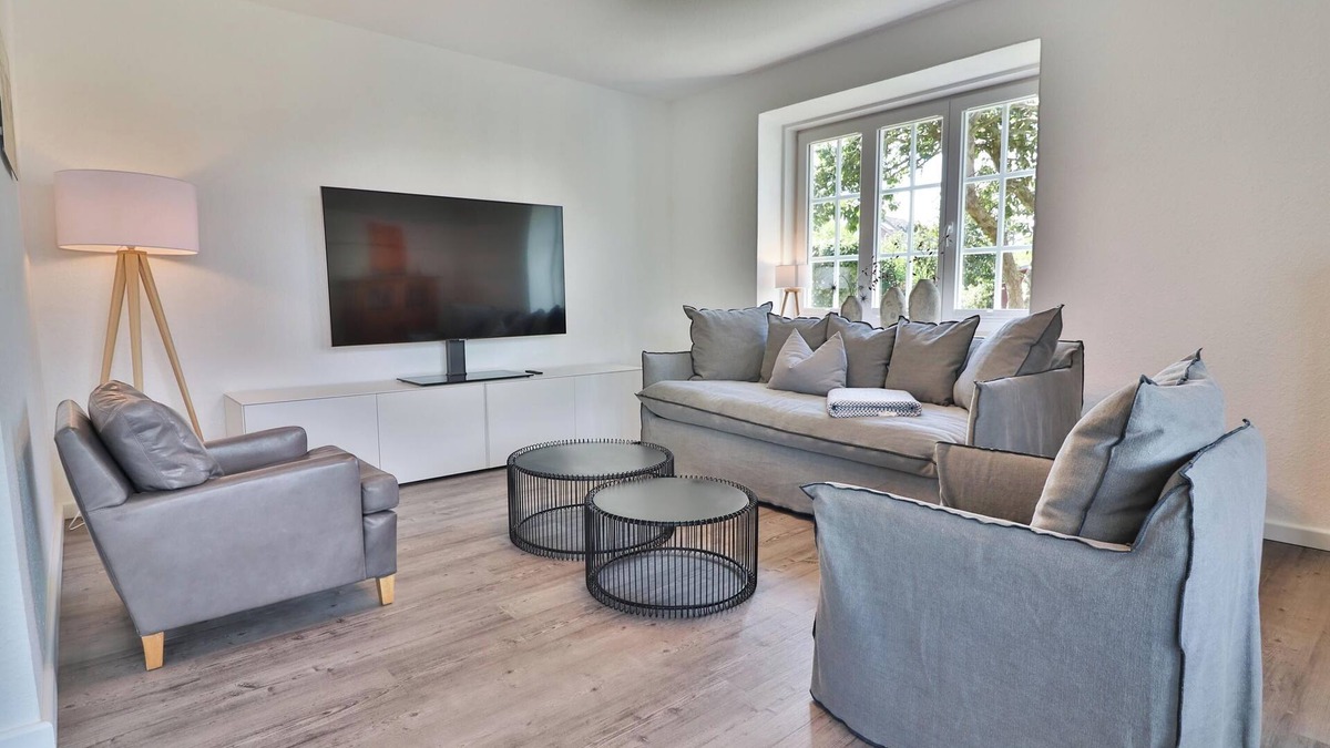 Langeoog Apartment | Haus Dünenblume - Wohnung 1