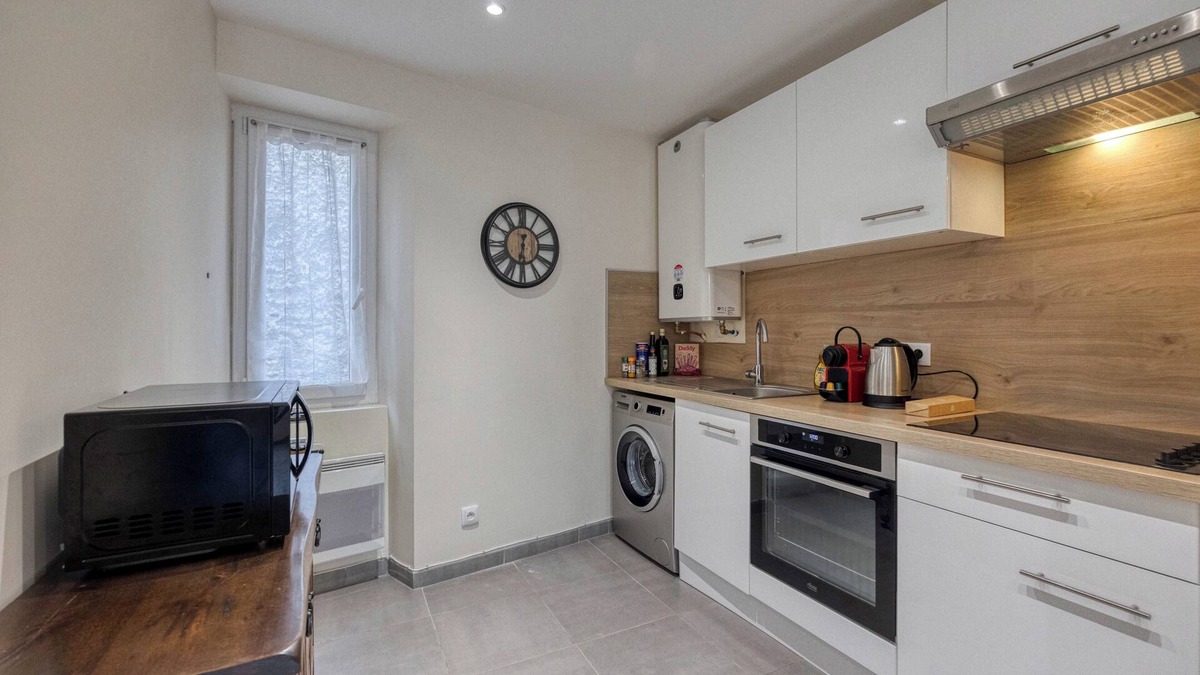 Quartier Chorier-Berriat Apartment | #HD | White & Grey |T2 Belle électrique 🐻❄️