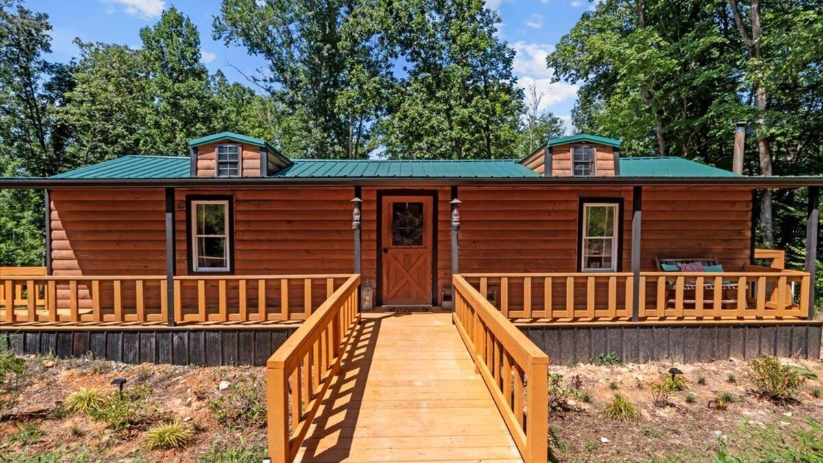 Primm Springs Cabin | Heartwood Hideaway- Charming cabin with Trails, Creek, and Starry Nights