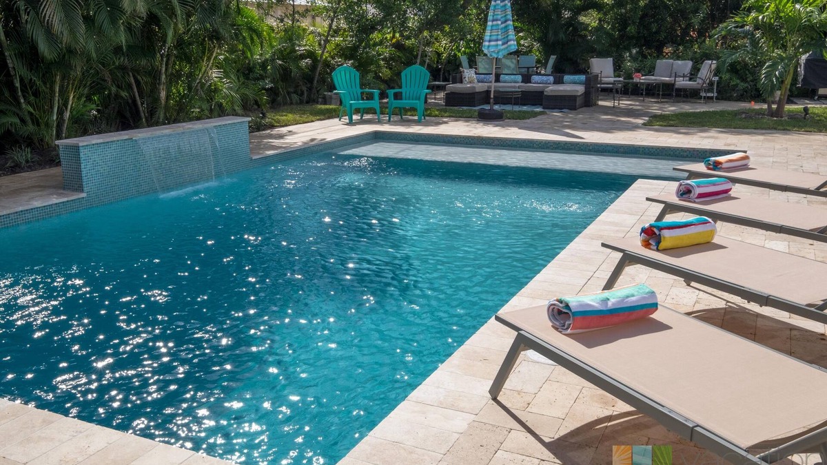 Del-Ida Park Historic District House | Heated Saltwater Pool, Spacious home, Close to Altantic Ave & Beach!