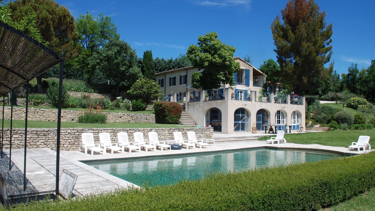 Saint-Martin-de-Castillon House | Heavenly Luberon house,5-7 bedrms, 5-6 bathrms, tennis, pool, stunning views