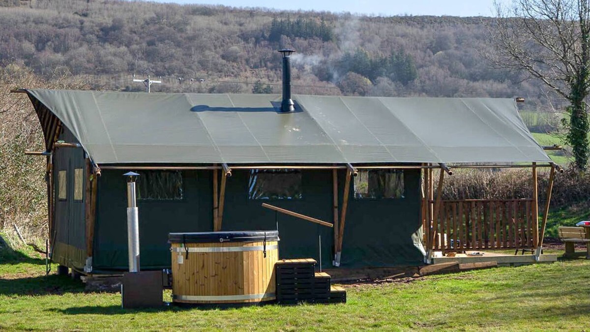Talybont-on-Usk House | Hebog Glamping Lodge