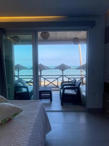 Tolu Apartment | Hermosa Suite a un metro del mar en playa privada