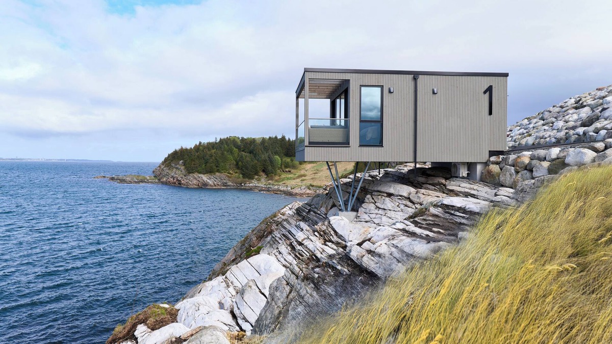 Herdla Cabin | Hideaway Herdla 1 – unique and luxurious cabin 15 m above the sea