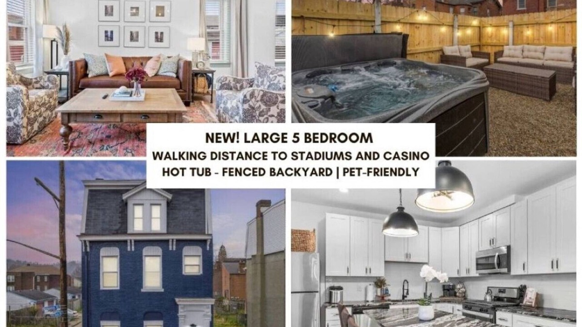 Manchester House | High-end Manchester Home w/HotTub Near Stadiums!