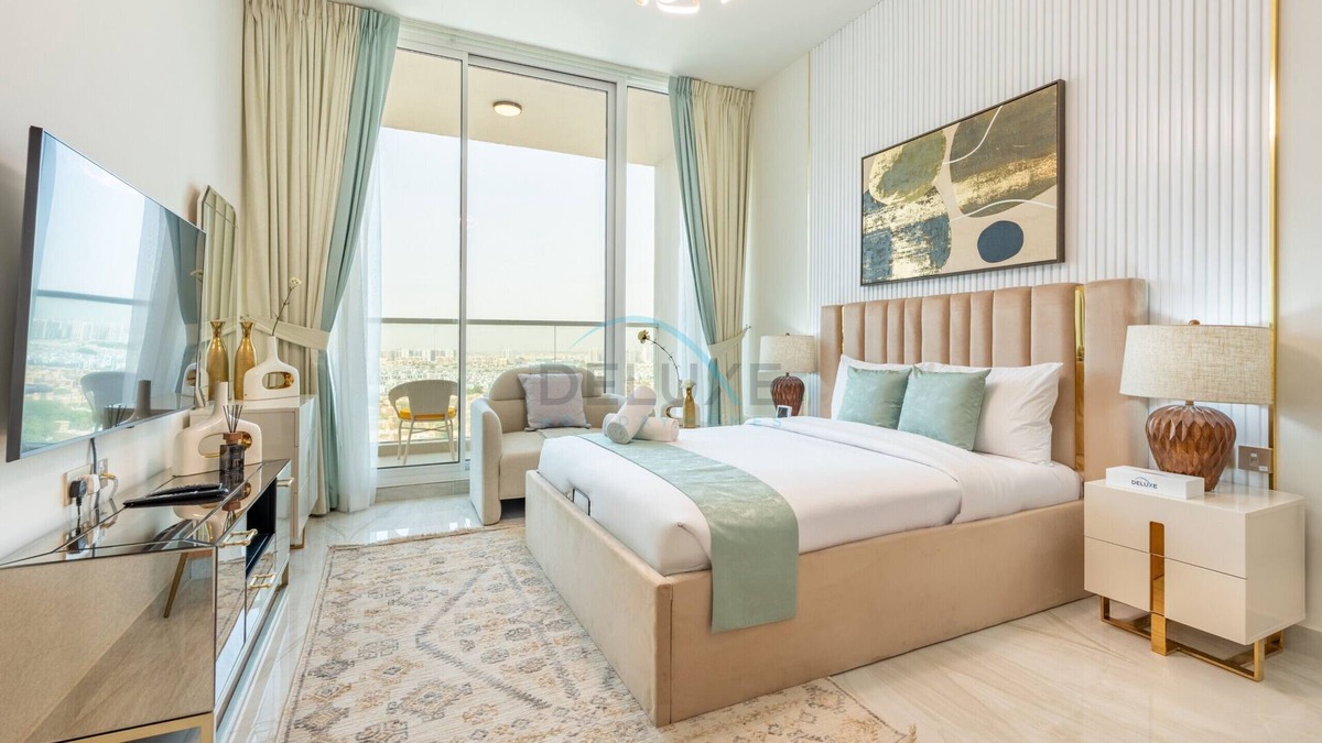 Dubai Apartment | High-Floor Studio with Community View and High-End Amenities, Gemz by Danube, Al Furjan