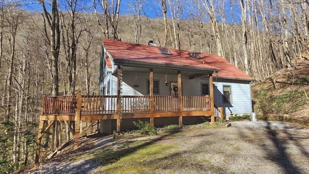 Waynesville Cabin | High Hope-Escape to A Tranquil Cabin Retreat at 4000 Feet, Pet friendly