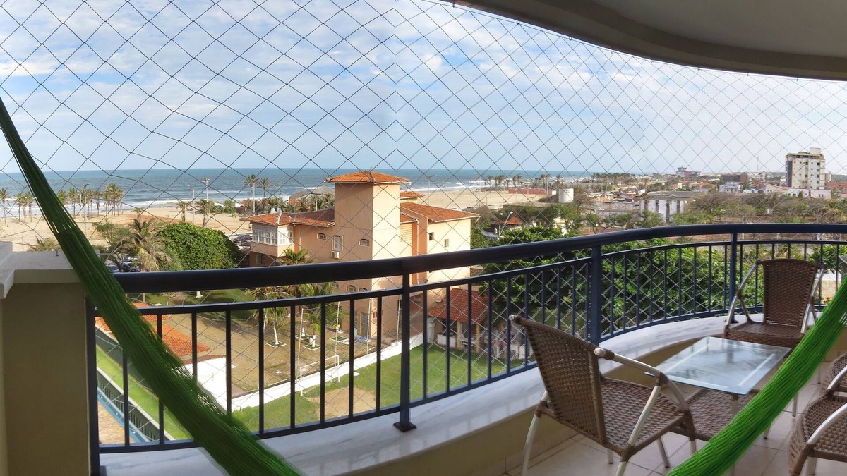 Praia do Futuro II Apartment | High standard !!! Apt furnished oceanfront 2 bedroom, WI-FI