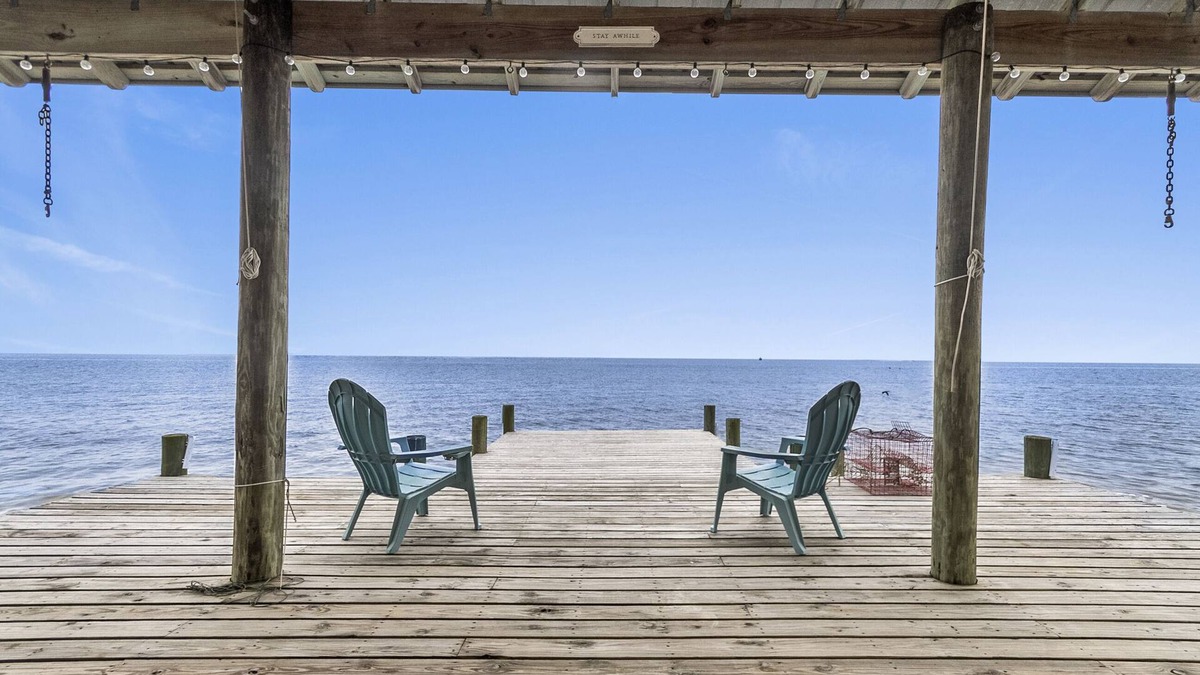 Alabama Gulf Coast House | High Tide of Fairhope - Bayfront Water All the Way on Mobile Bay