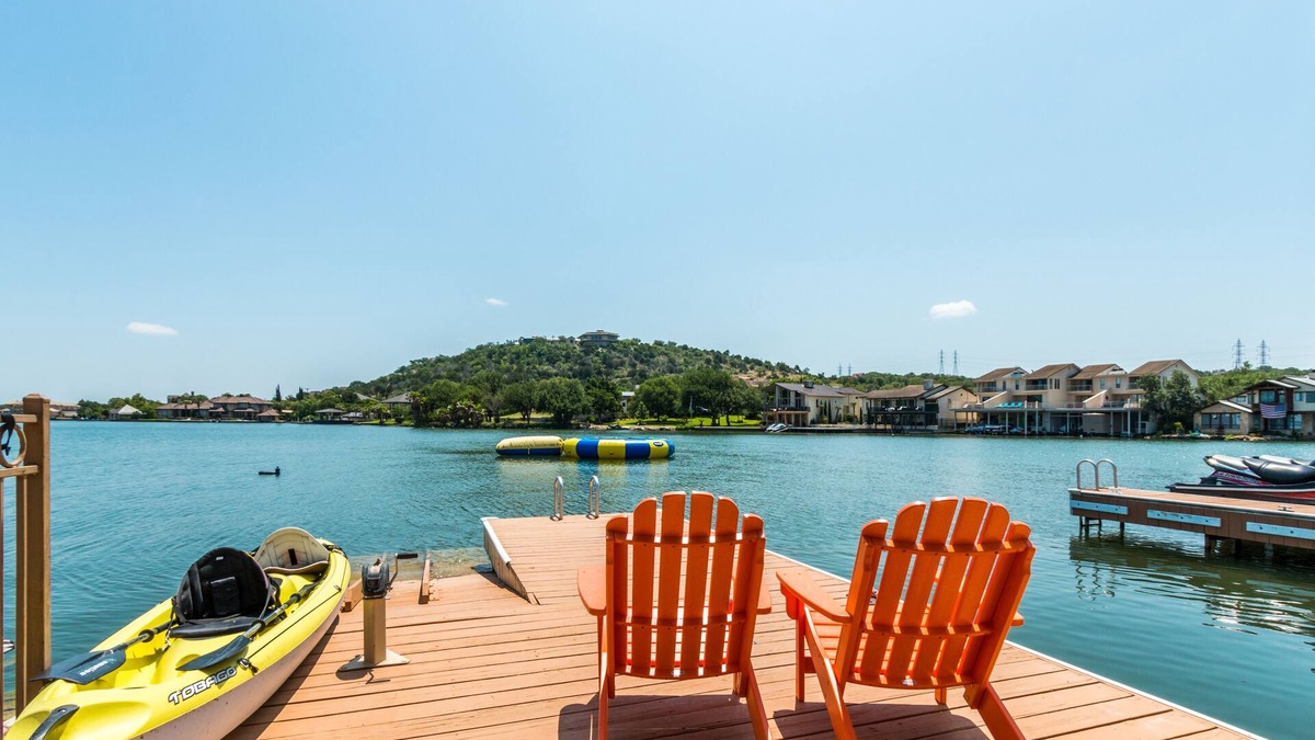 Horseshoe Bay House | Highly rated, Horseshoe Bay lakefront townhouse, spectacular sunrise lake view