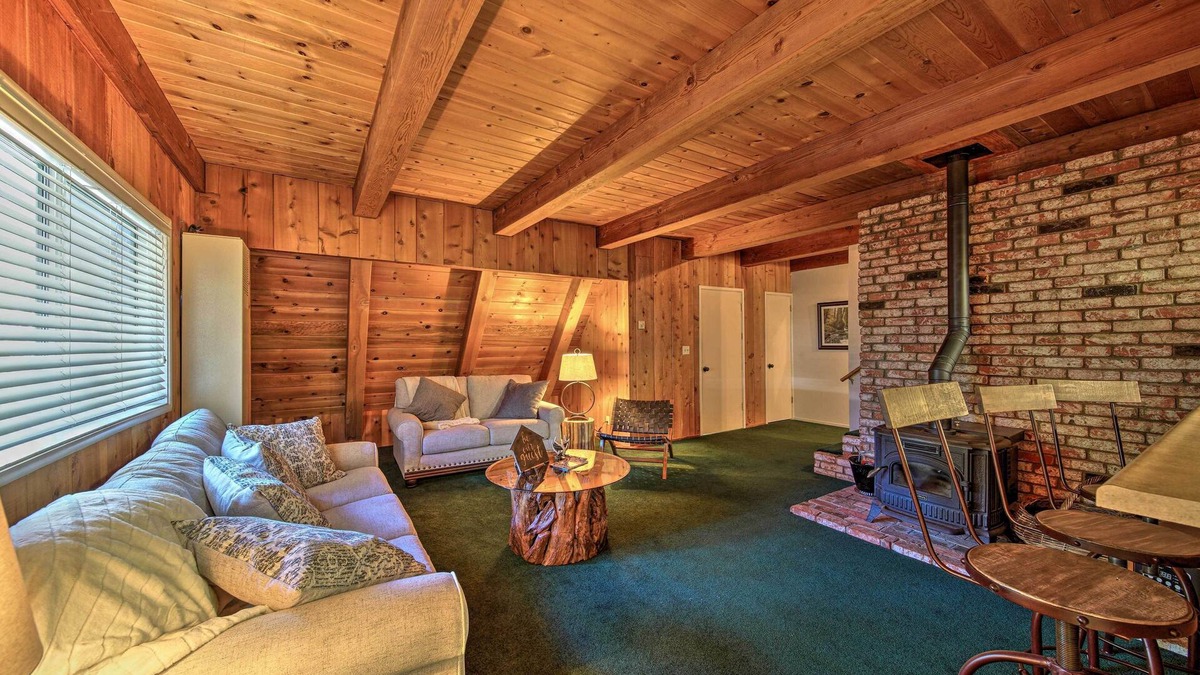 Trinity Center Cottage | Hike & Fish, < 1 Mi to Trinity Lake: Rustic Cabin!