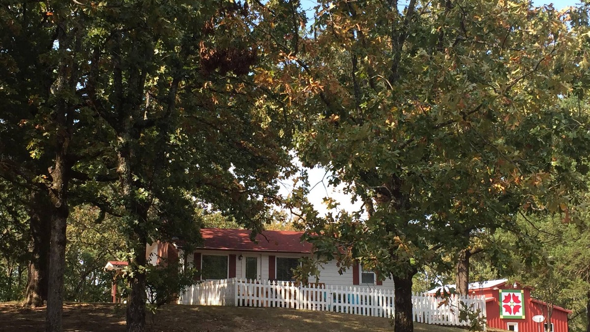 Mid America House | Hilltop Cottage with room to roam on 20 acres. NO CLEANING FEE