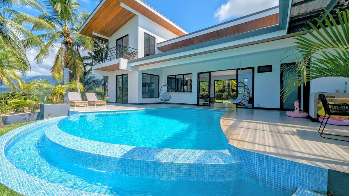 Ciudad Cortes House | Hilltop Villa with Amazing Ocean and Jungle Views