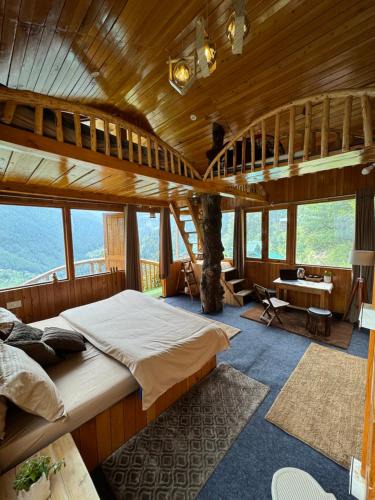 Jibhi Ski Chalet | Himalayan Quails Nest Treehouse