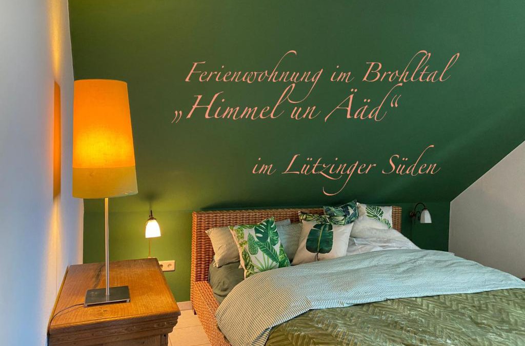Burgbrohl Apartment | Himmel un Ääd - FeWo Brohltal Rhein Ahr Eifel Laacher See - ruhige Lage