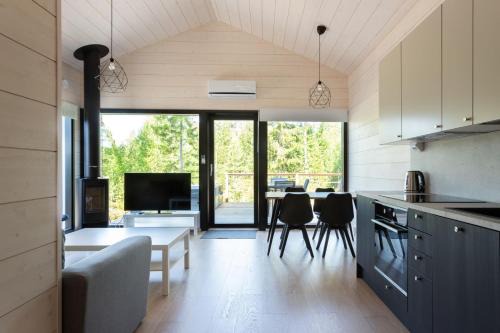 Jamsa Resort | Himoskuutio 7, erillistalo, ulkoporeallas