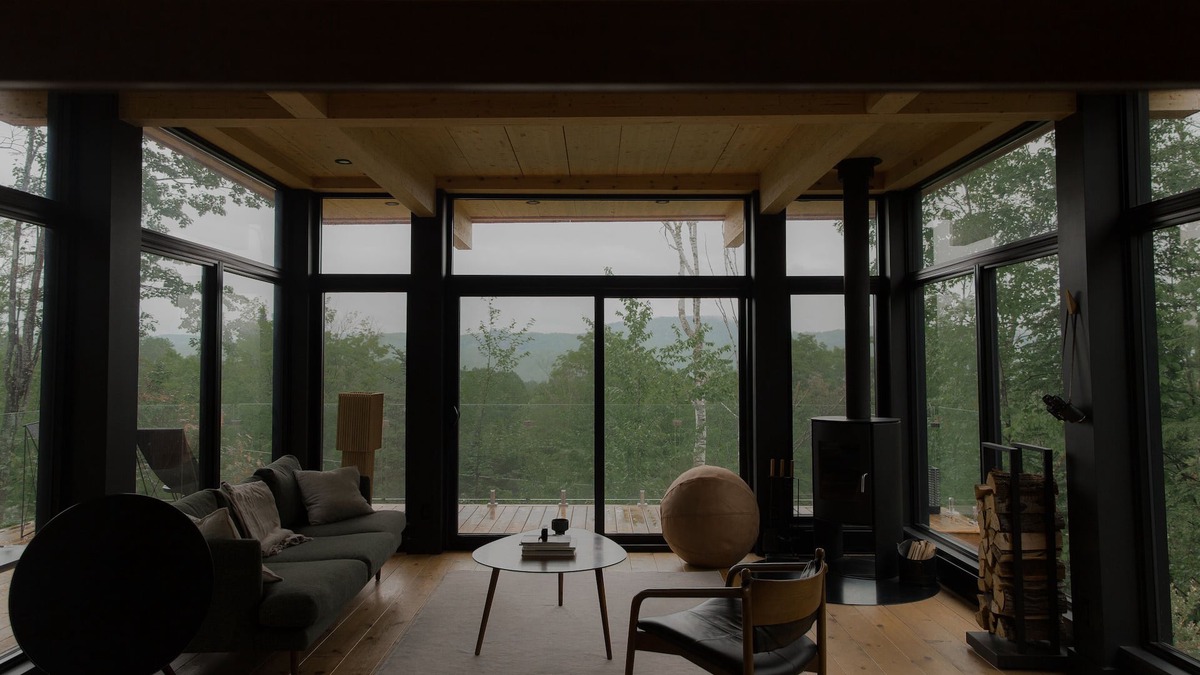 La Conception Cabin | hintercabin x: a scandinavian cabin near tremblant