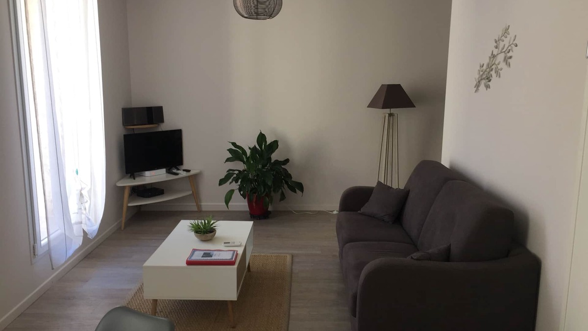 Sete House | Hippocampe : Appartement Calme de 45m² Entièrement Rénové et Neuf